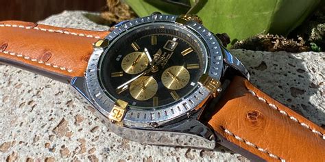 breitling leather watch straps for sale|aftermarket breitling straps.